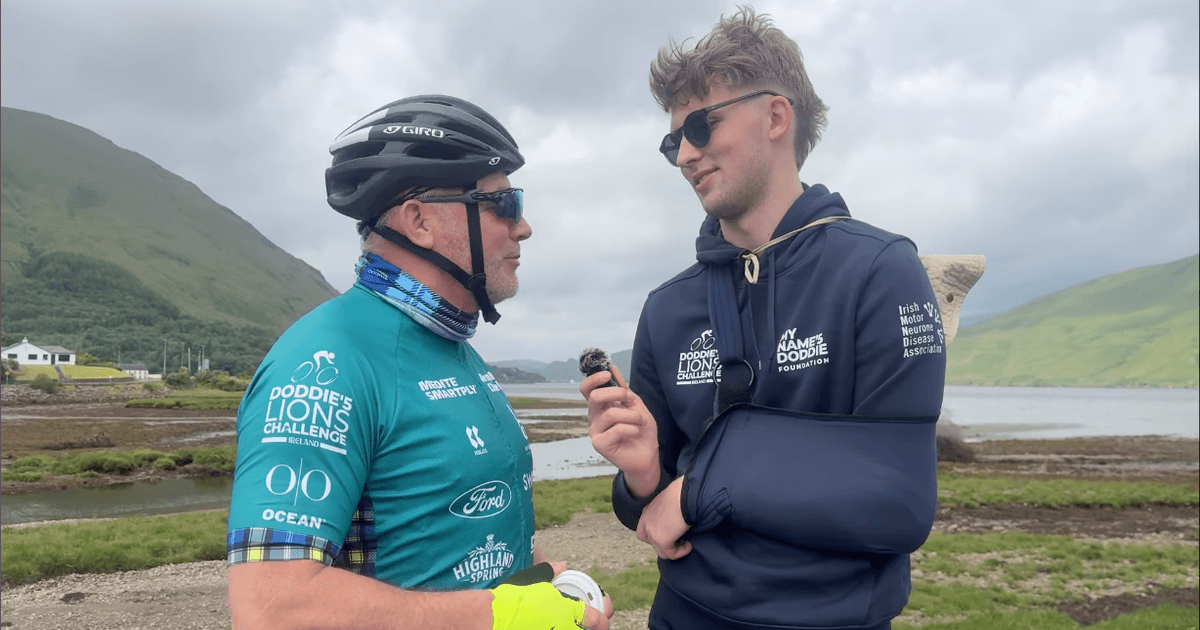 Famous ex-footballer in bike smash during charity cycle in Ireland