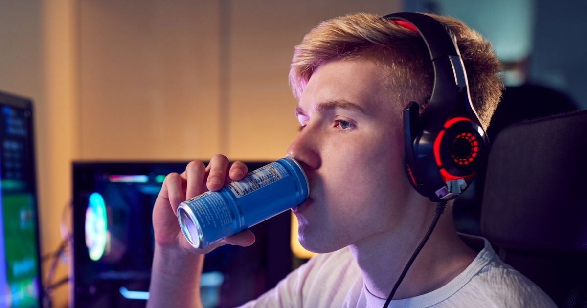 Man drinks energy drink on way to work each day but realises he's made error