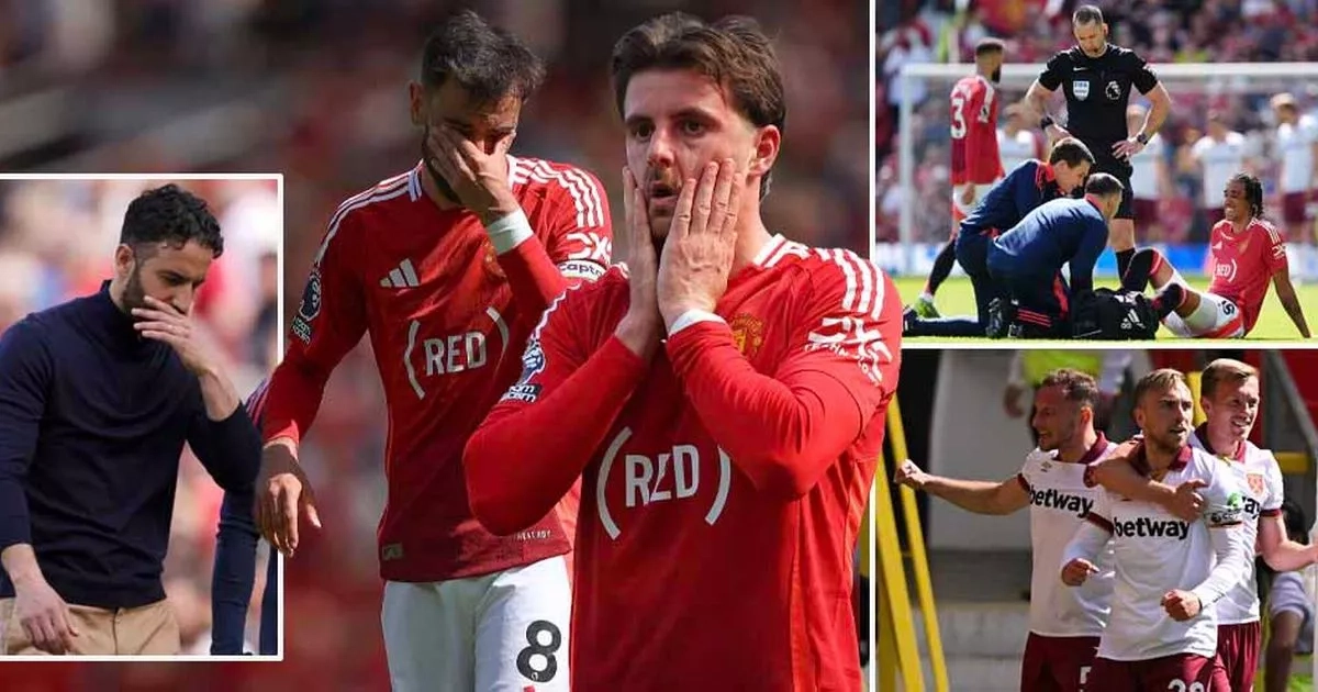 5 talking points as Man Utd hit new low and suffer big blow in West Ham loss