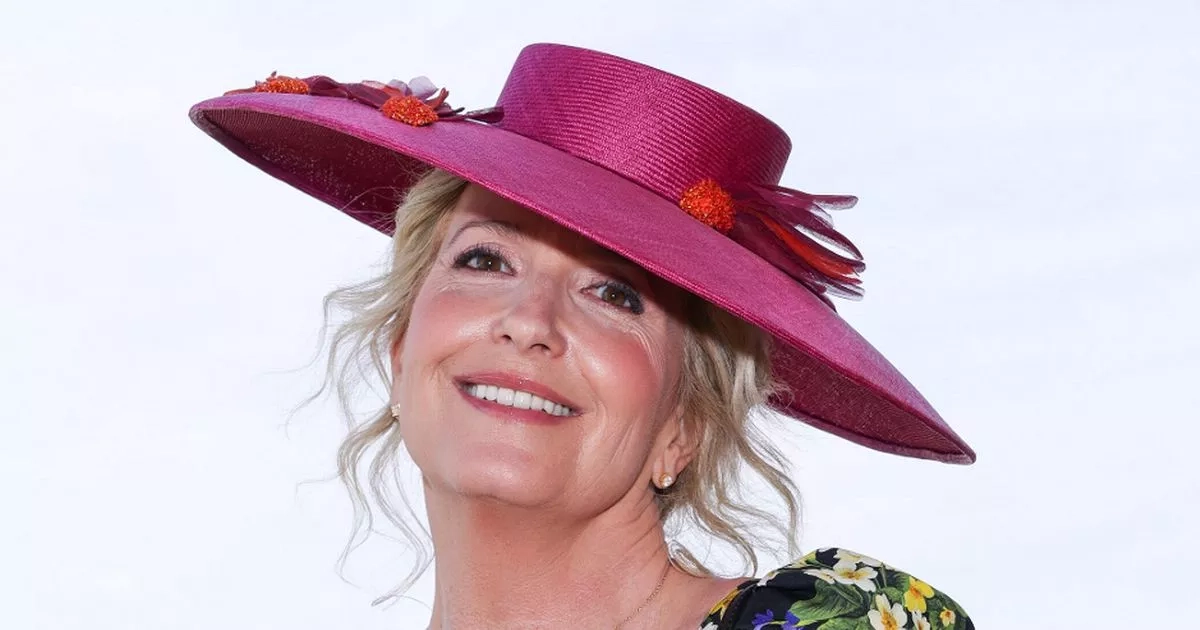 Rod Stewart's wife Penny Lancaster smiles with rarely-seen son