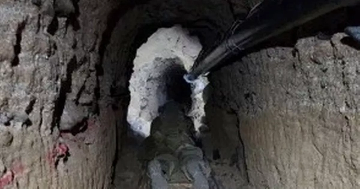 3,000ft cross-border tunnel used by 'terrorist' cartels discovered