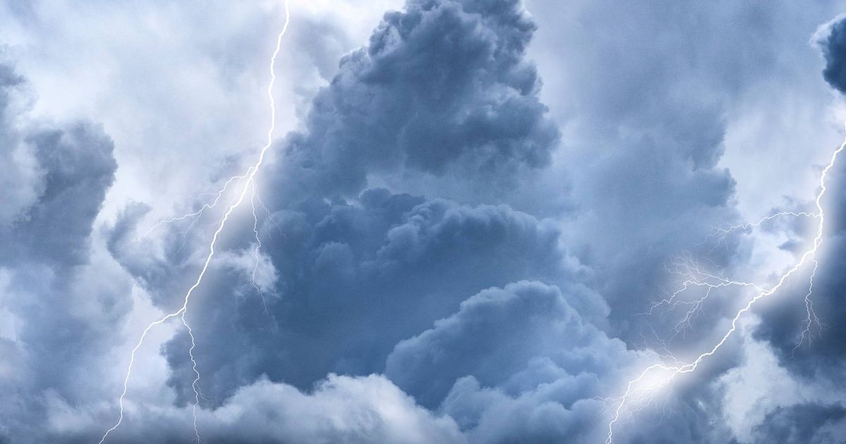 Boy rushed to hospital after being struck by lightning in park
