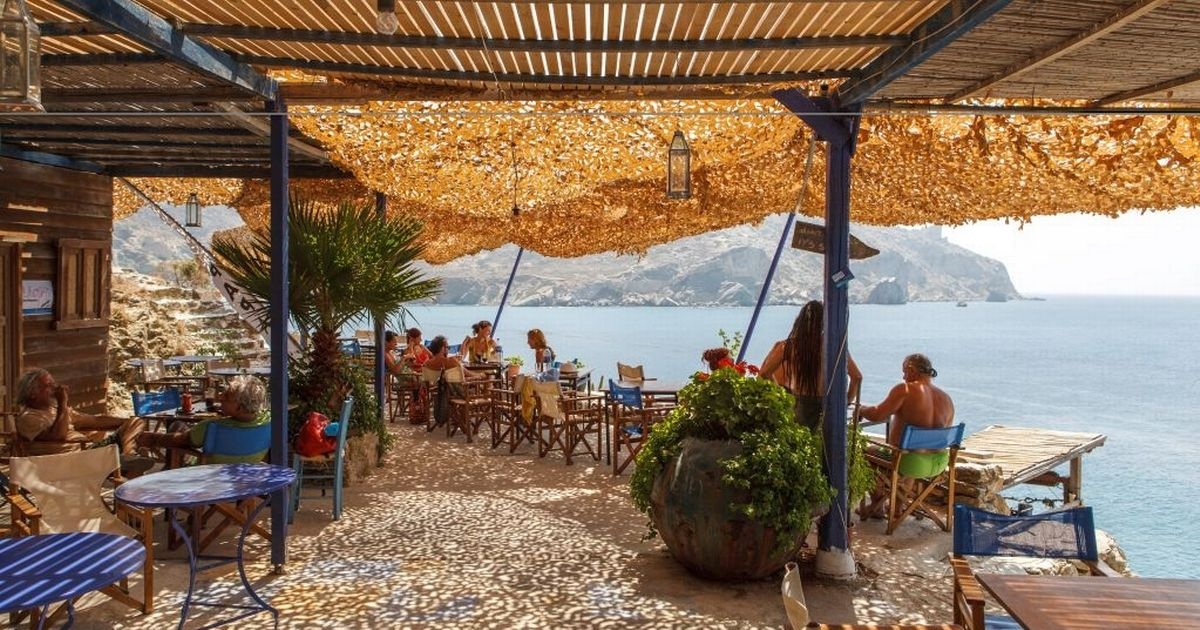 Tiny unspoilt Greek island which rivals bustling Santorini and Mykonos