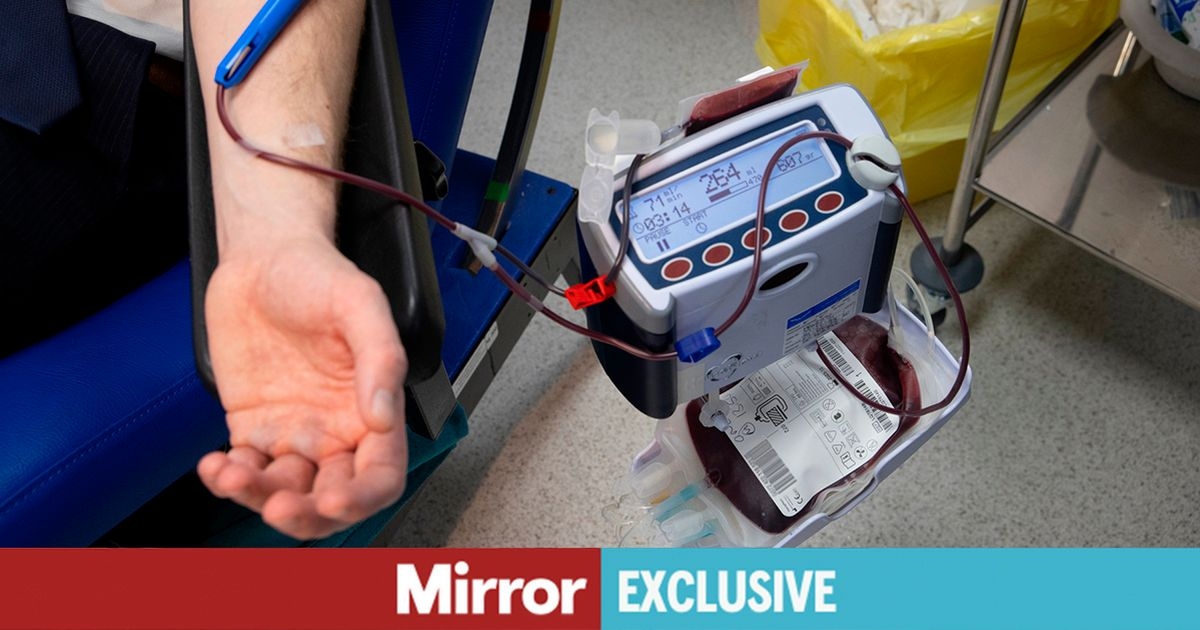Huge surge in blood donations as NHS faces Red Alert and dangerously low stocks