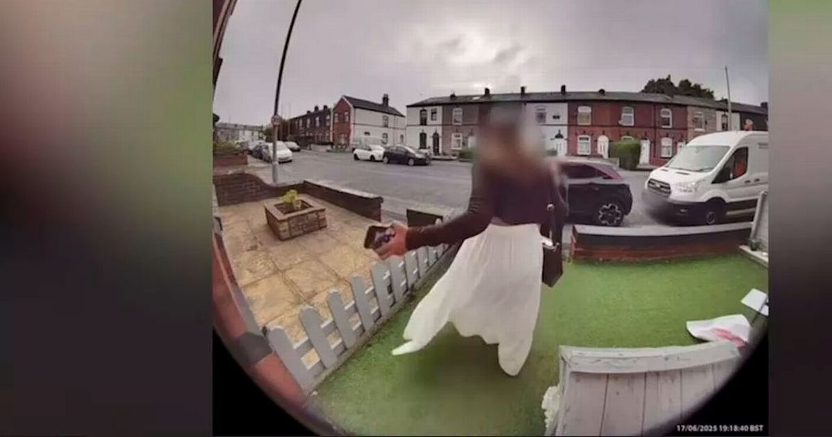 Family's fury as women pose for 'photoshoot' in front of murder victim's home