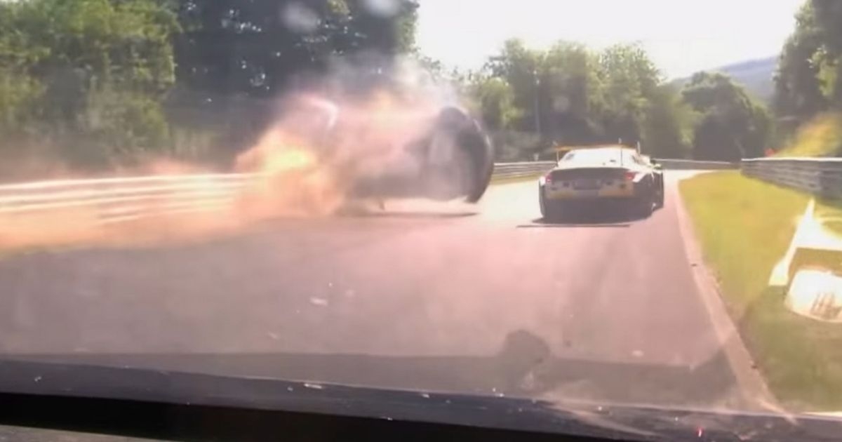 Driver rushed to hospital after crash at track Verstappen called 'too dangerous'