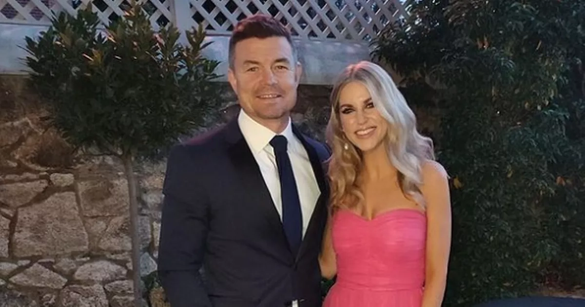 Amy Huberman shares wild way Brian O'Driscoll tracked her down before they met