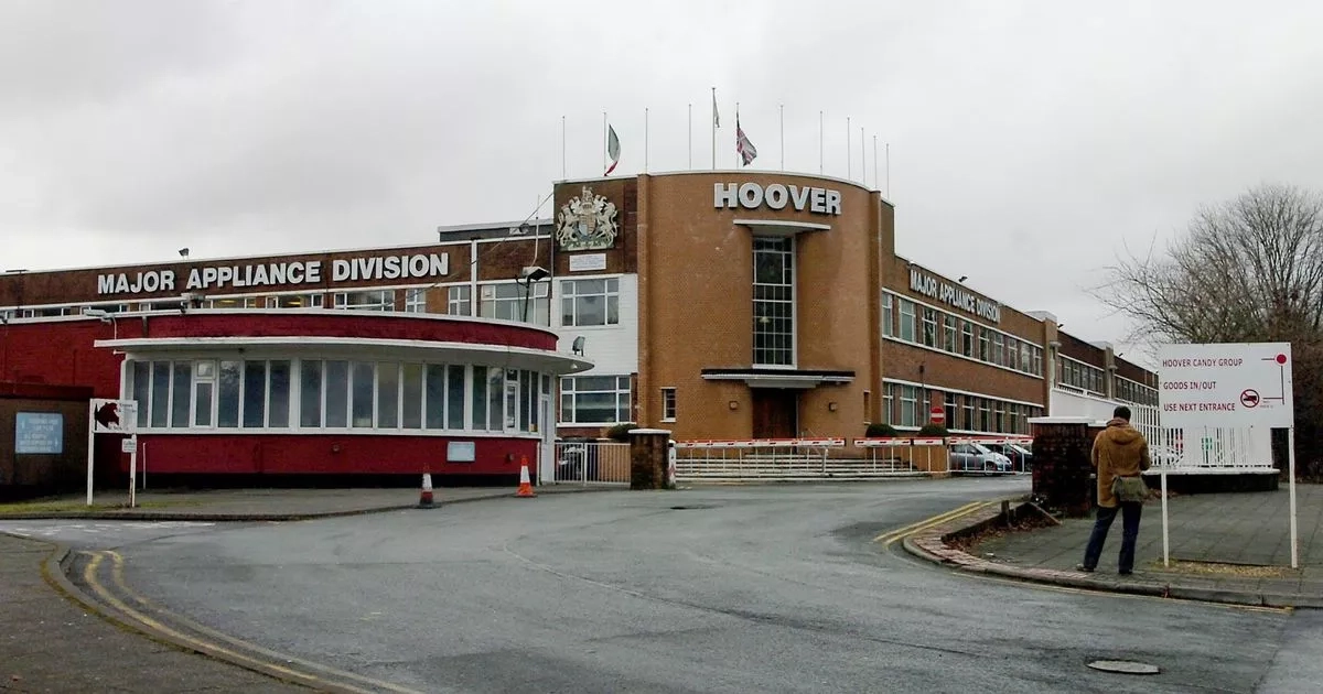 Huge Hoover factory that employed 5,000 people to be torn down