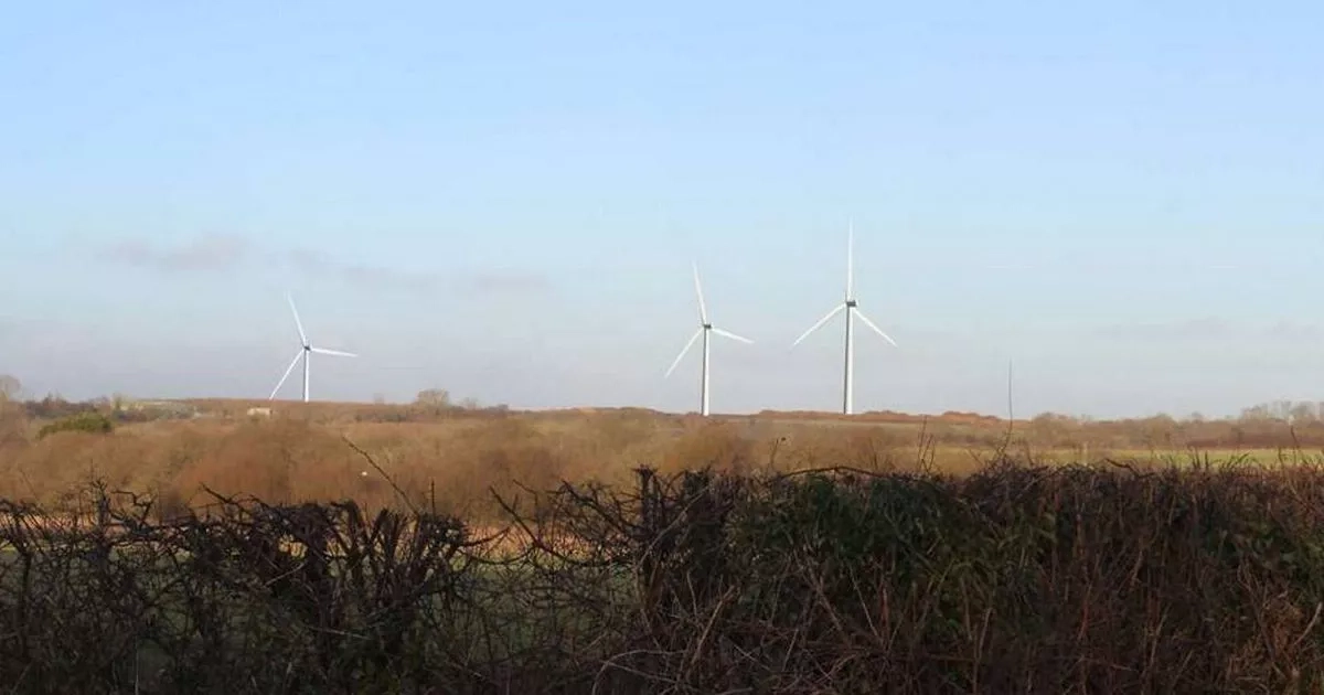 Three giant wind turbines planned near Bluestone