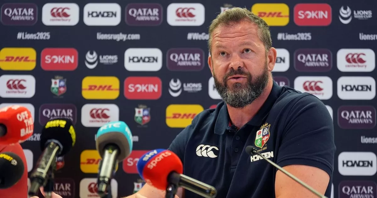 Today's rugby news as Andy Farrell abandons Lions Test team exercise and Wales star gets new start