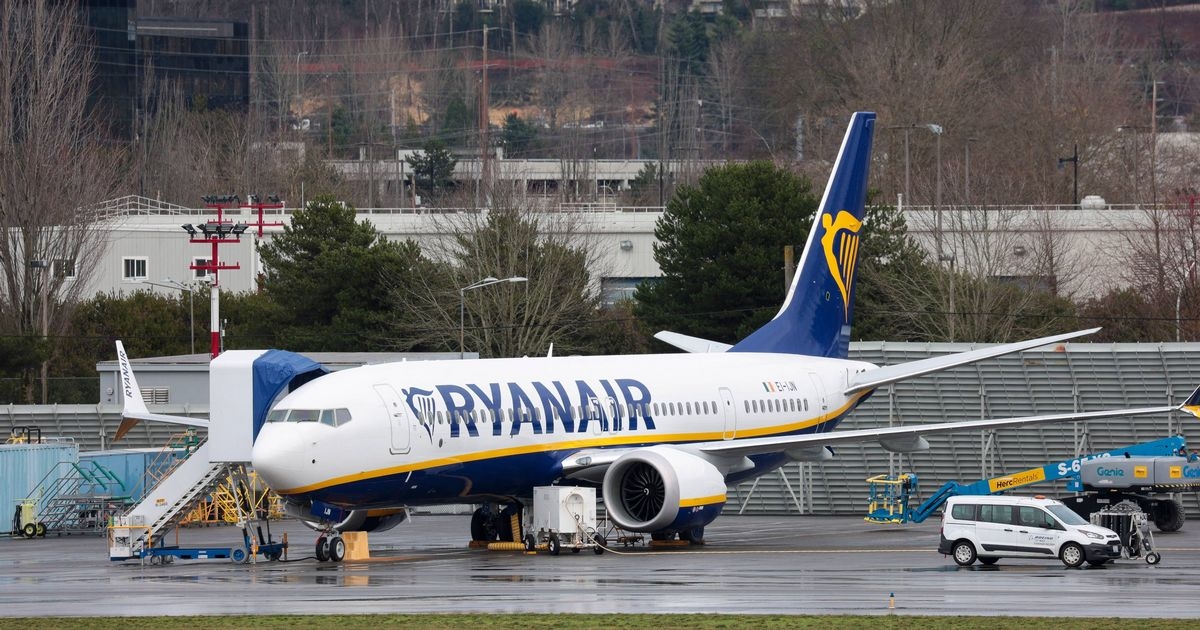 Ryanair plane crashes into barrier leaving passengers terrified