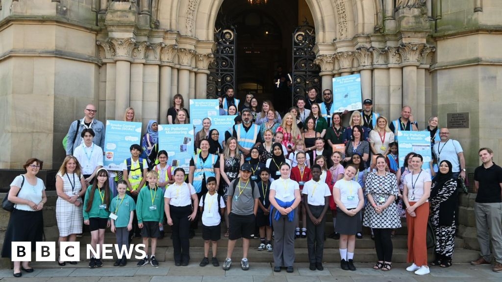 Bradford Council teaches children on city's pollution risks