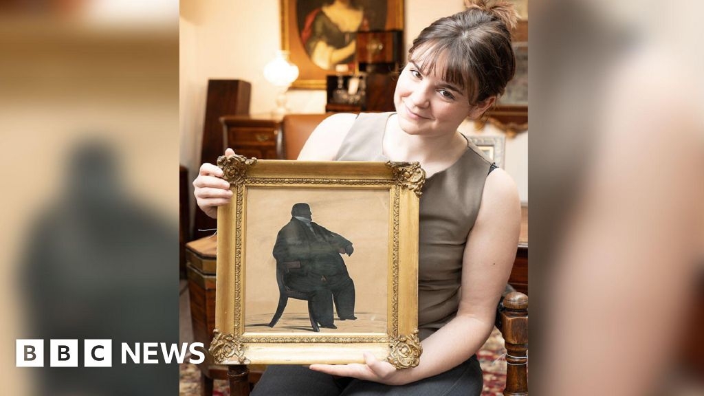 Picture of England's fattest man Edward Coltman to be auctioned