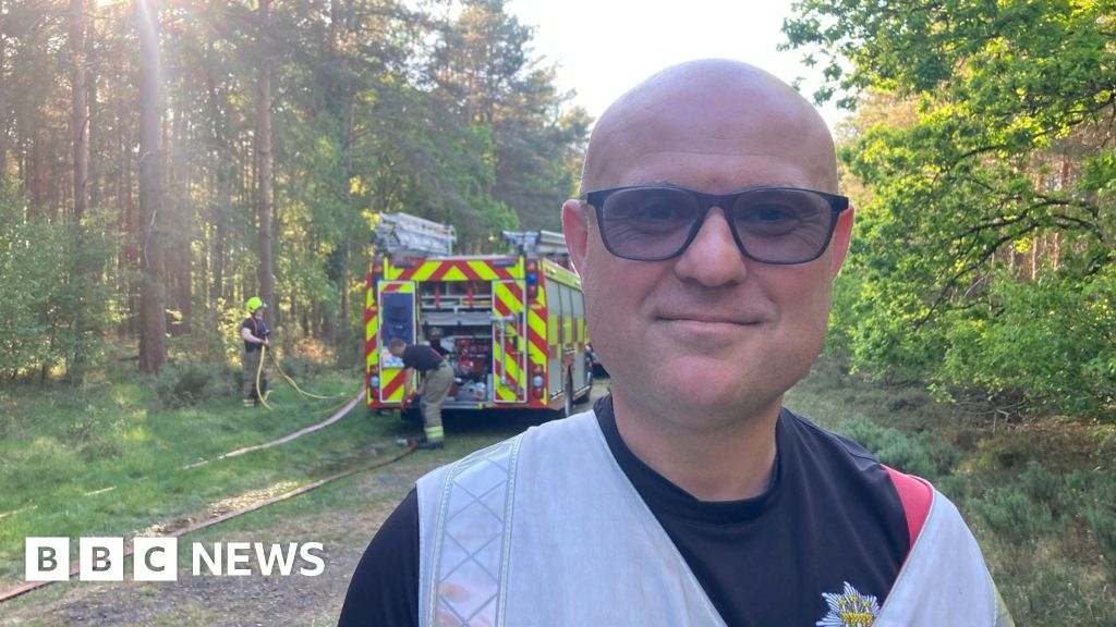 Thetford Forest fire was 'deep seated' and 'hard work' for crews