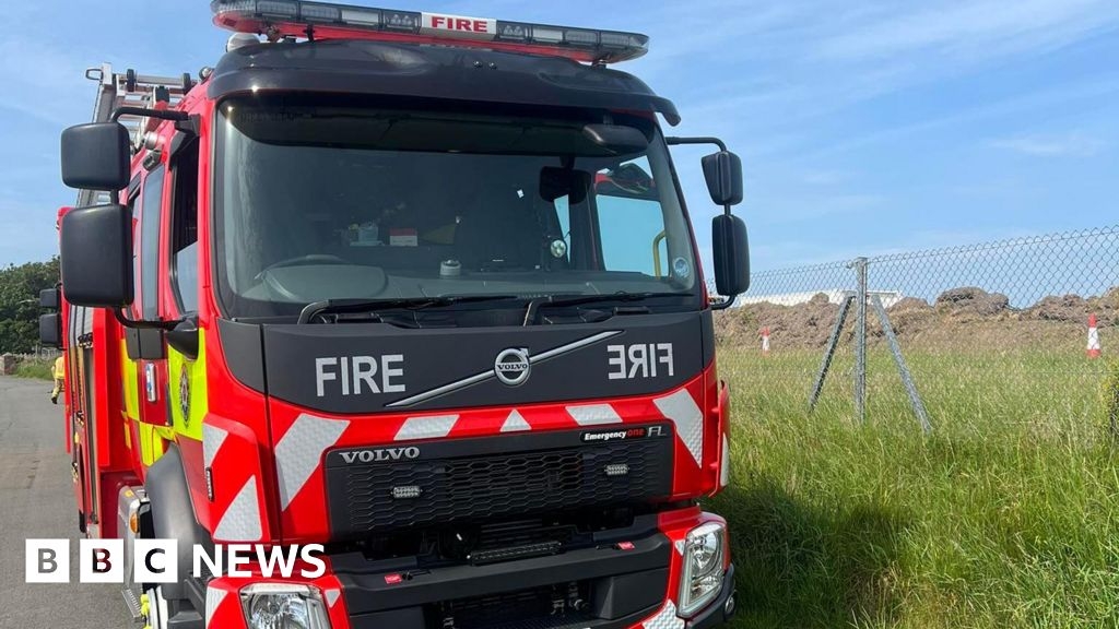 'Chemical incident' in Isle of Man Airport grounds closes road