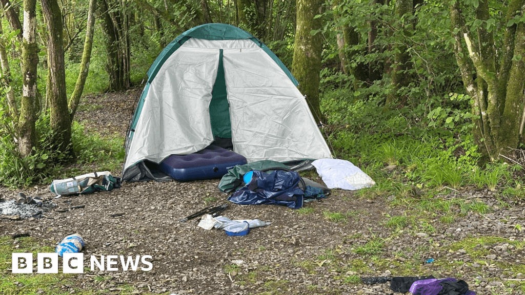 Lake District campers dump tent, rubbish and uncooked sausages