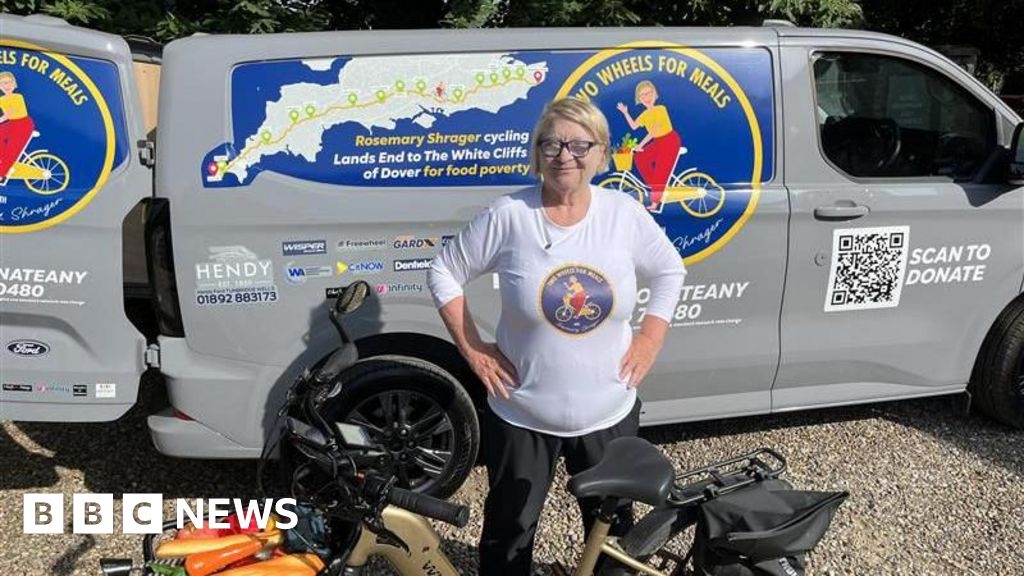 Rosemary Shrager: 'Cycle challenge is unbelievably rewarding'