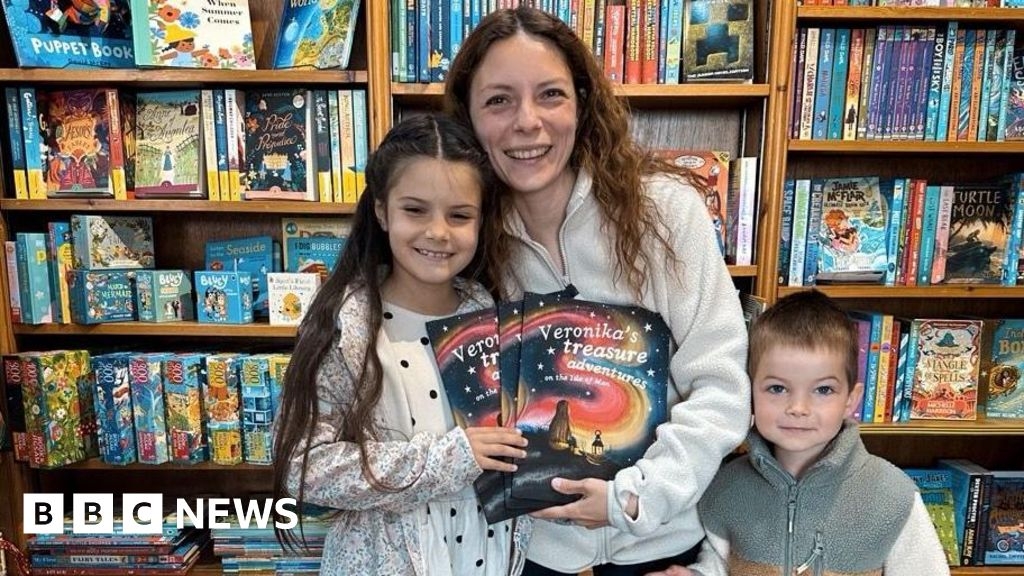 Ukrainian mum's children's book inspired by move to Isle of Man