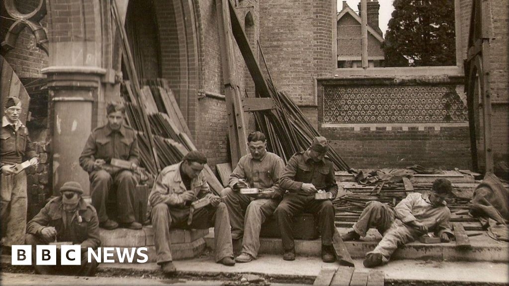 The South Merstham church bombed for Adolf Hitler's birthday