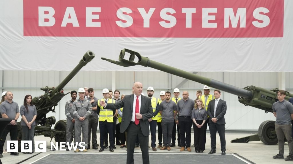 Multimillion-pound artillery factory opens in Sheffield