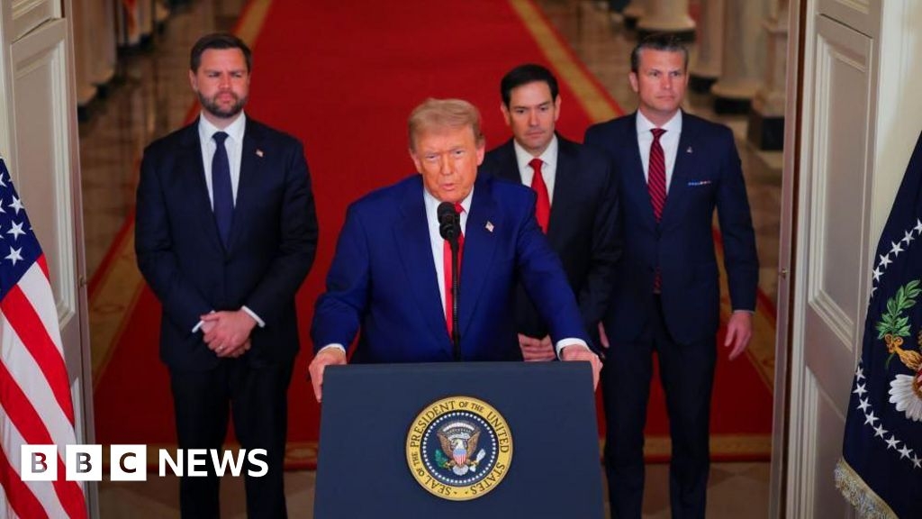Trump calls US strikes on Iran's nuclear facilities 'spectacular success'