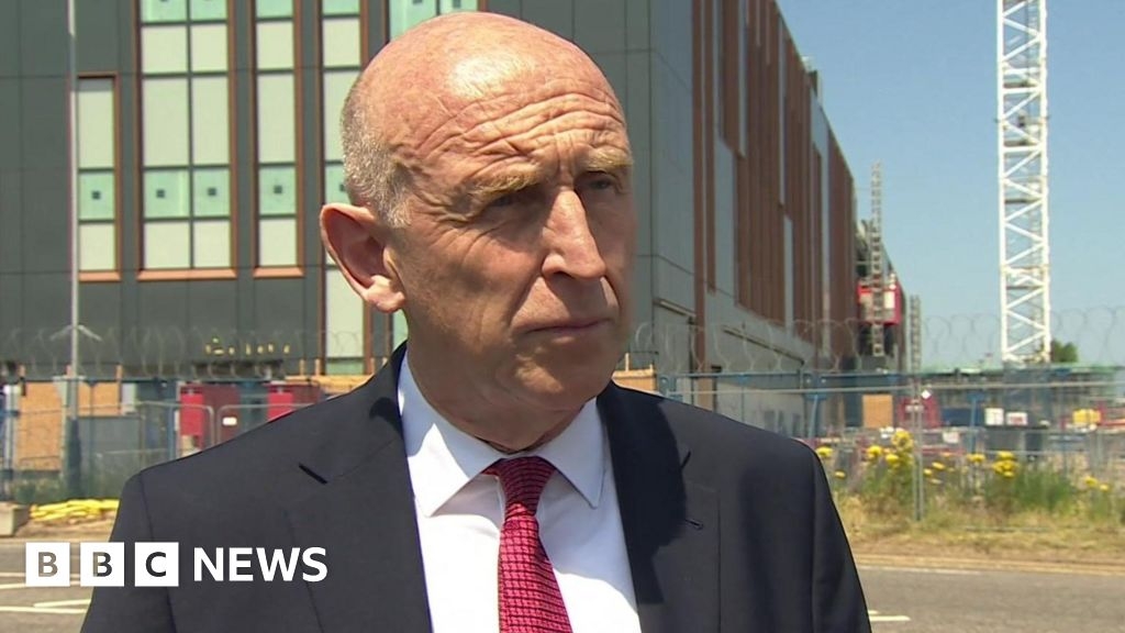 Defence secretary John Healey visits AWE Aldermaston nuclear site