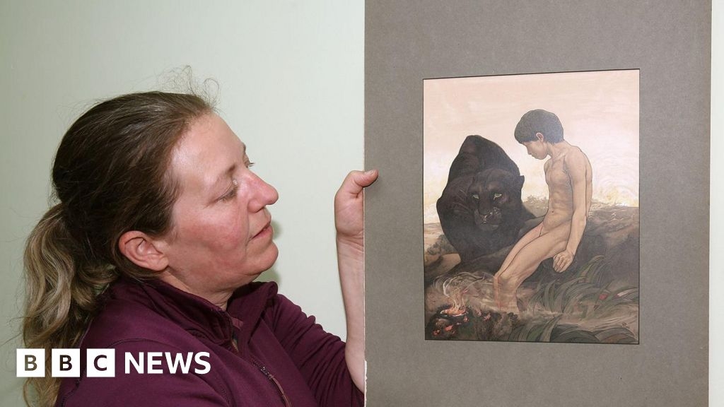 Auction for The Jungle Book drawings found in Hastings junk shop