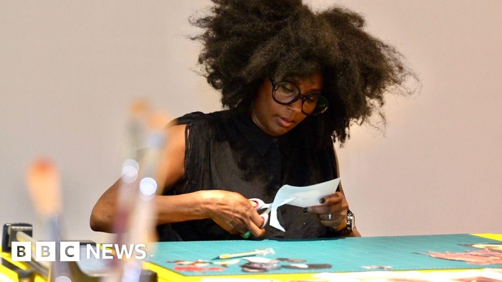 Essex artist Elsa James opens British slavery exhibition