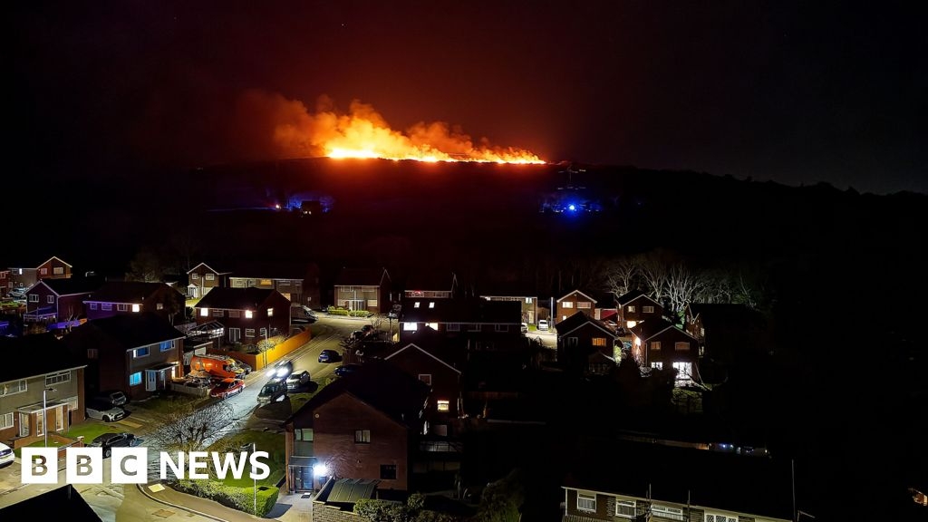 Wildfires: Firefighters attend several blazes across Wales