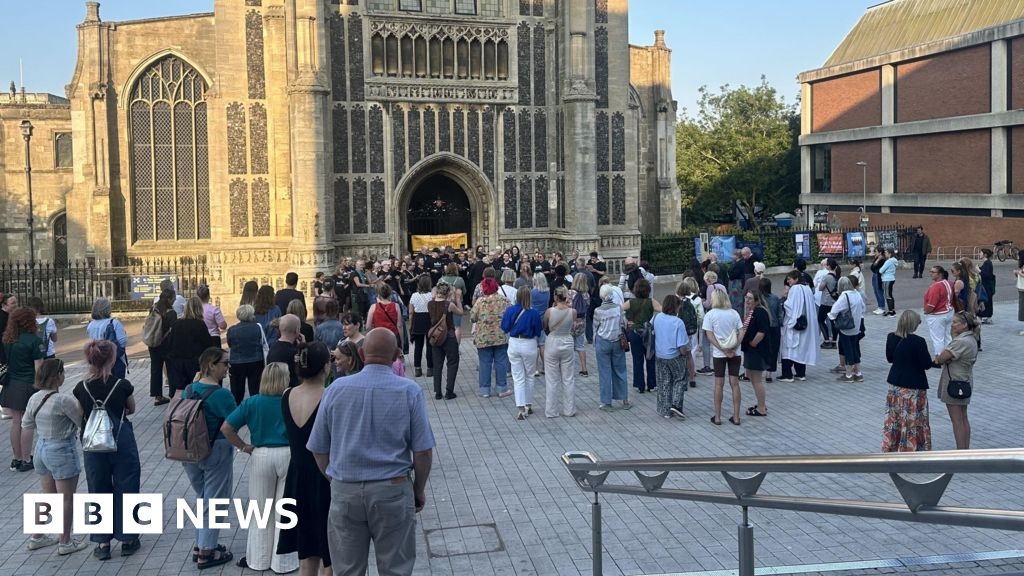 Norwich walk highlights scourge of violence against women