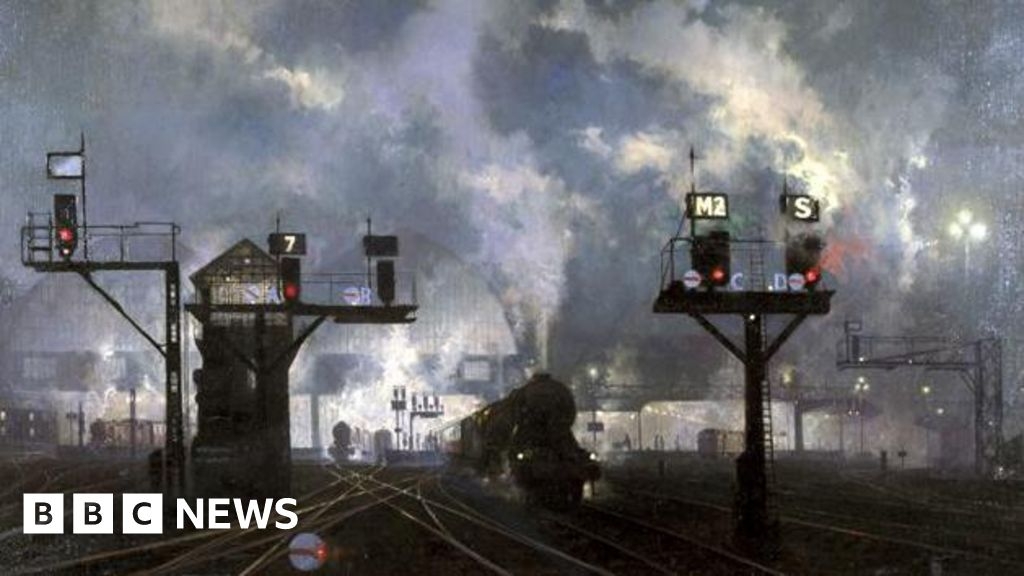Painting by late Frensham artist voted third most loved UK rail art