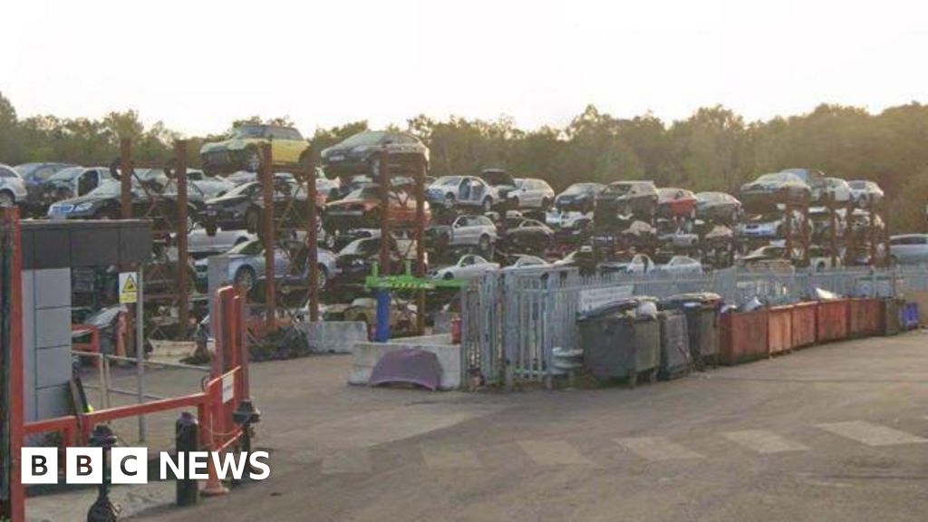 Firefighters tackle vehicles alight in Barkham scrapyard blaze