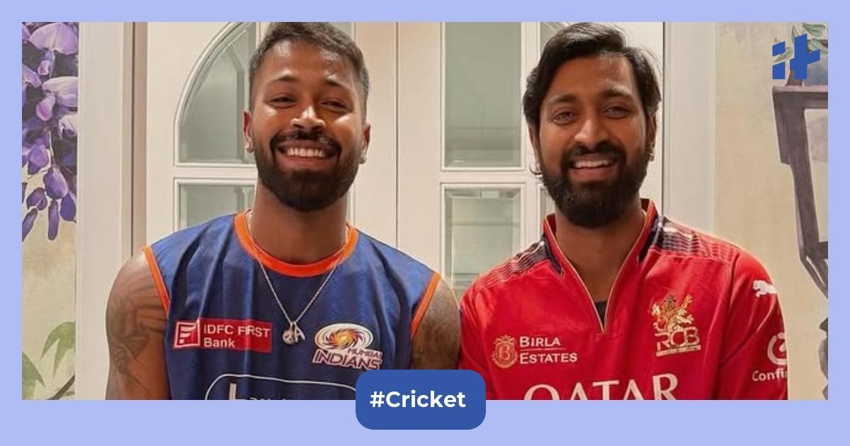 '9 IPL trophies in the Pandya household!' Krunal calls Hardik after POTM win in RCB's 1st title victory