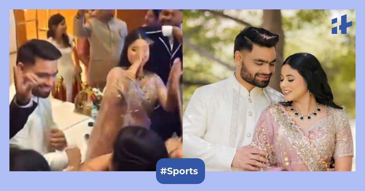 ‘Introvert marries extrovert': Rinku Singh freezes while Priya Saroj shines during engagement dance — internet finds it too relatable