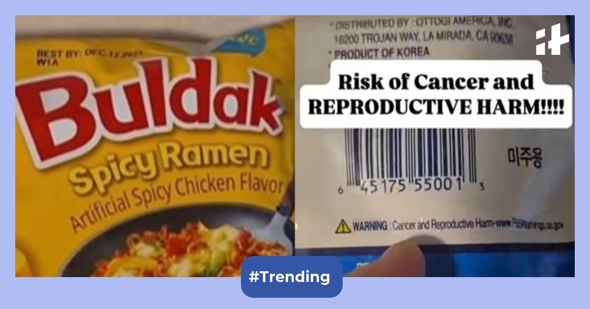 Ramen noodles come with cancer warning? Viral Instagram reel sparks concern, leaves fans in disbelief