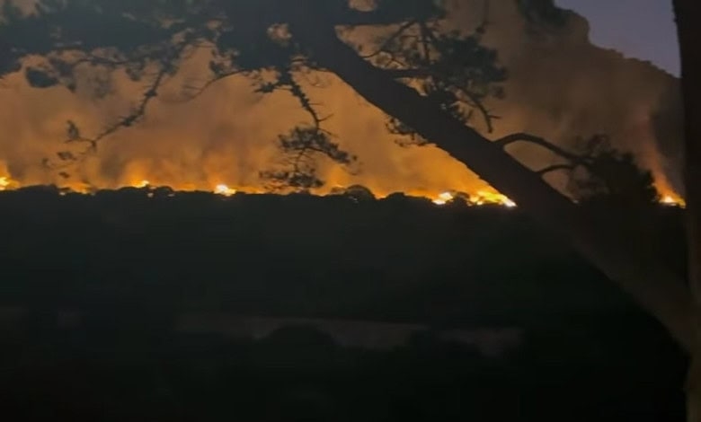 Watch: Firefighters contain part of Table Mountain blaze as winds hamper efforts