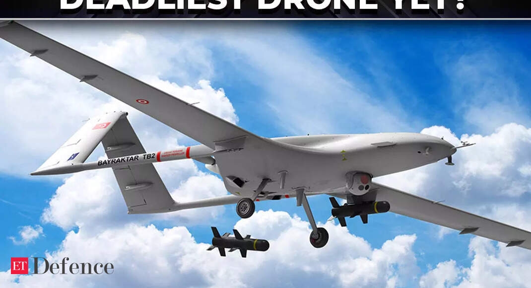 VTOL Rudrastra Drone: Takes off like a copter, strikes like a jet - The Economic Times Video