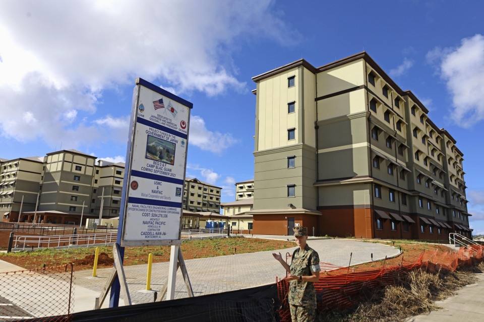 U.S. Marines from Okinawa to start moving to Guam barracks in June