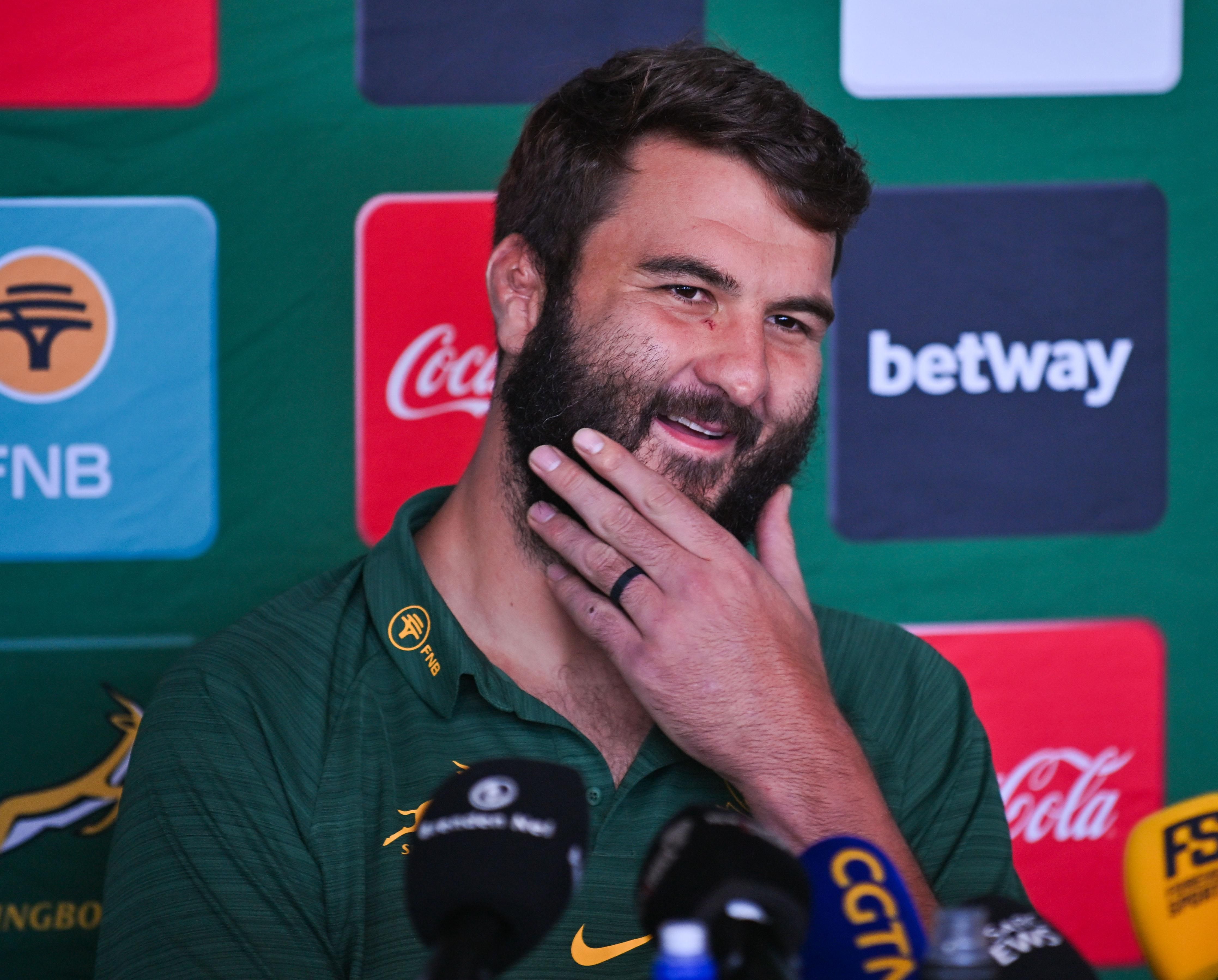 Lood de Jager: It is good to be back with the Springboks