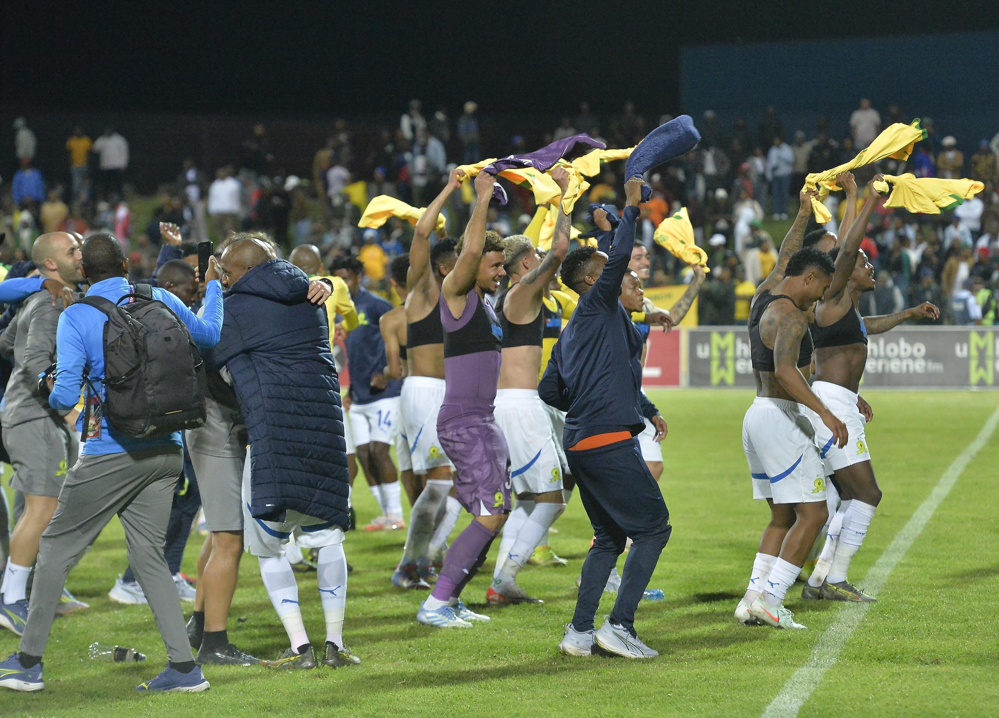 Title party at Loftus as Mamelodi Sundowns rejoice with Champions League final on the horizon