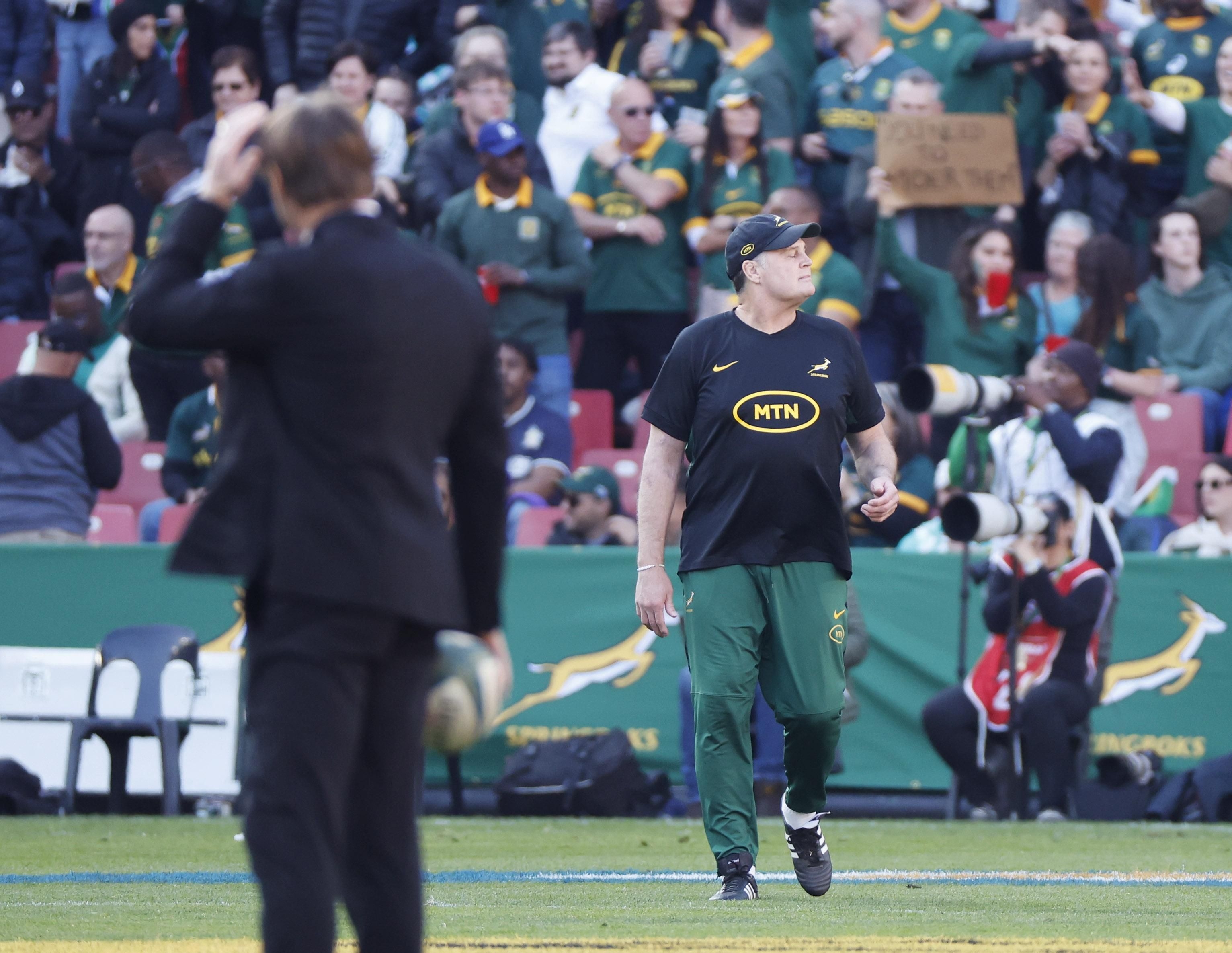 All Blacks coach Scott Robertson considers 'imitating' Springboks' tactics