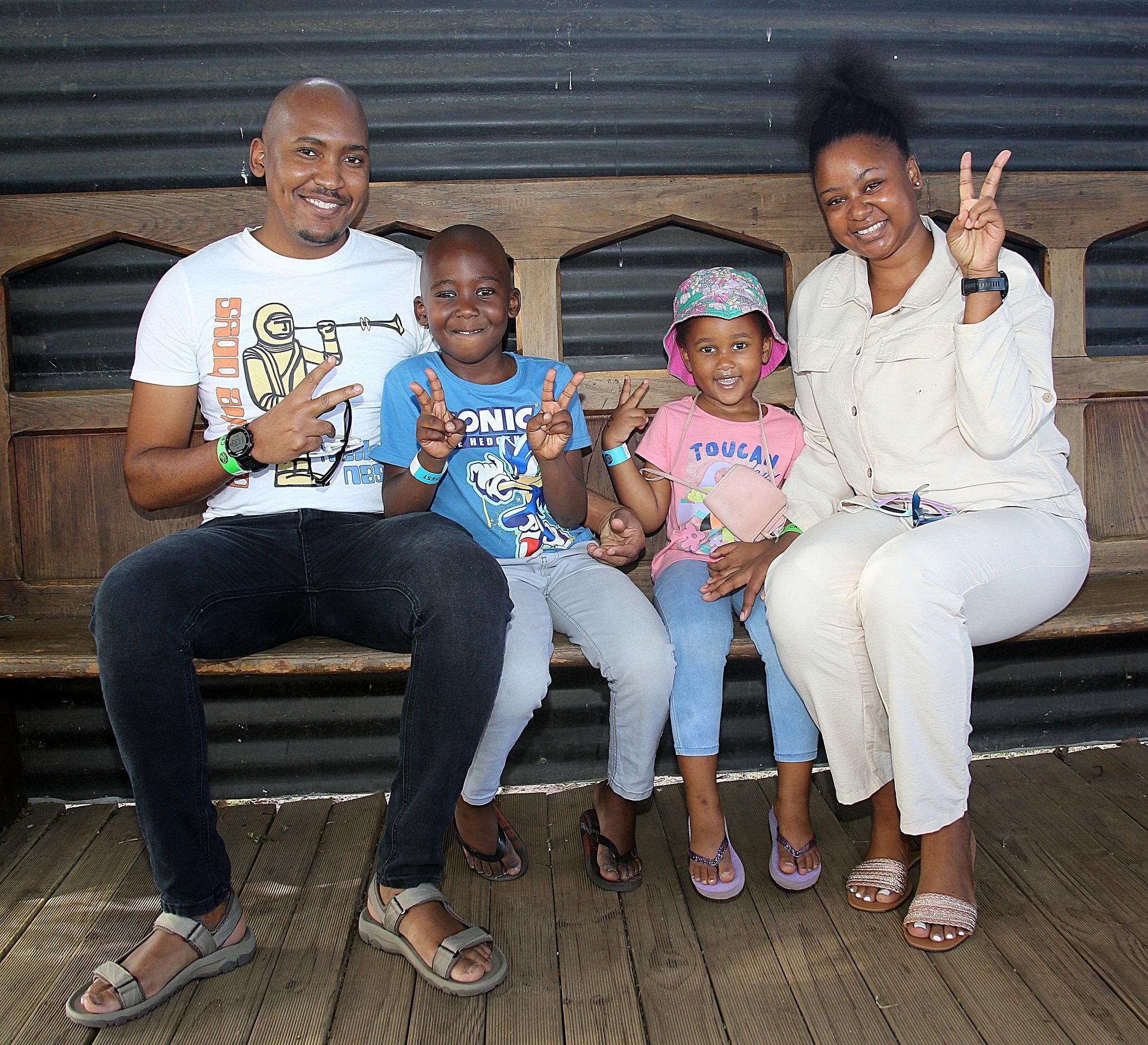 Family fun on Father's Day