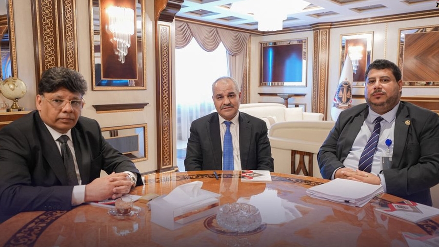 النائب العام يبحث مع محافظ المركزي ورئيس مؤسسة النفط آليات حماية المال العام في قطاع النفط
