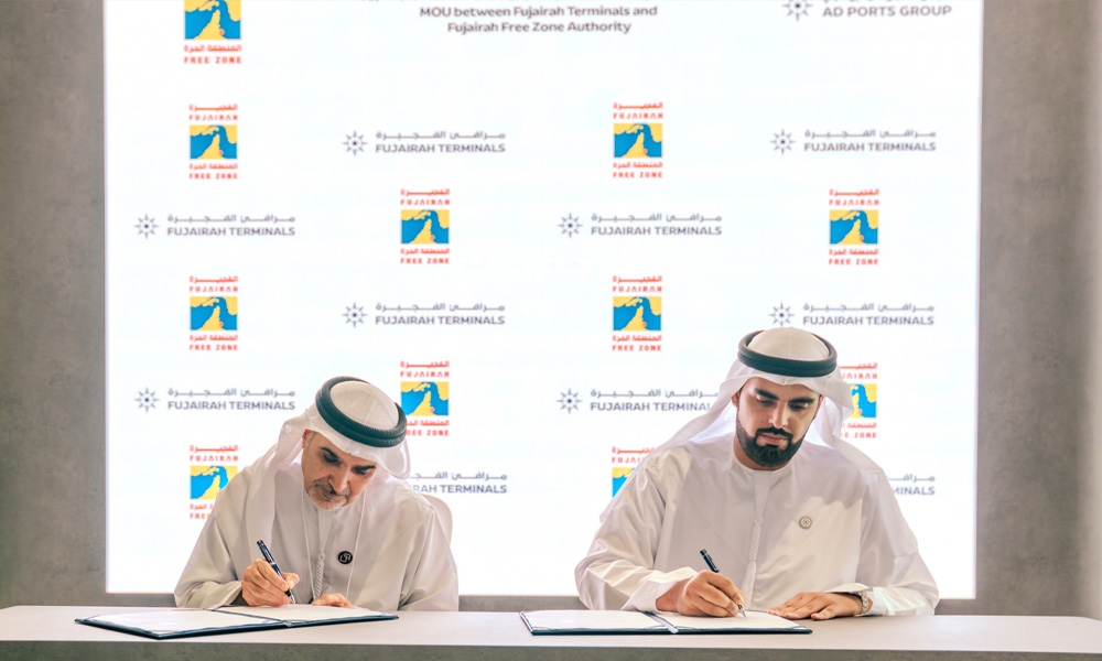 Fujairah Terminals and Fujairah Free Zone Authority sign MoU