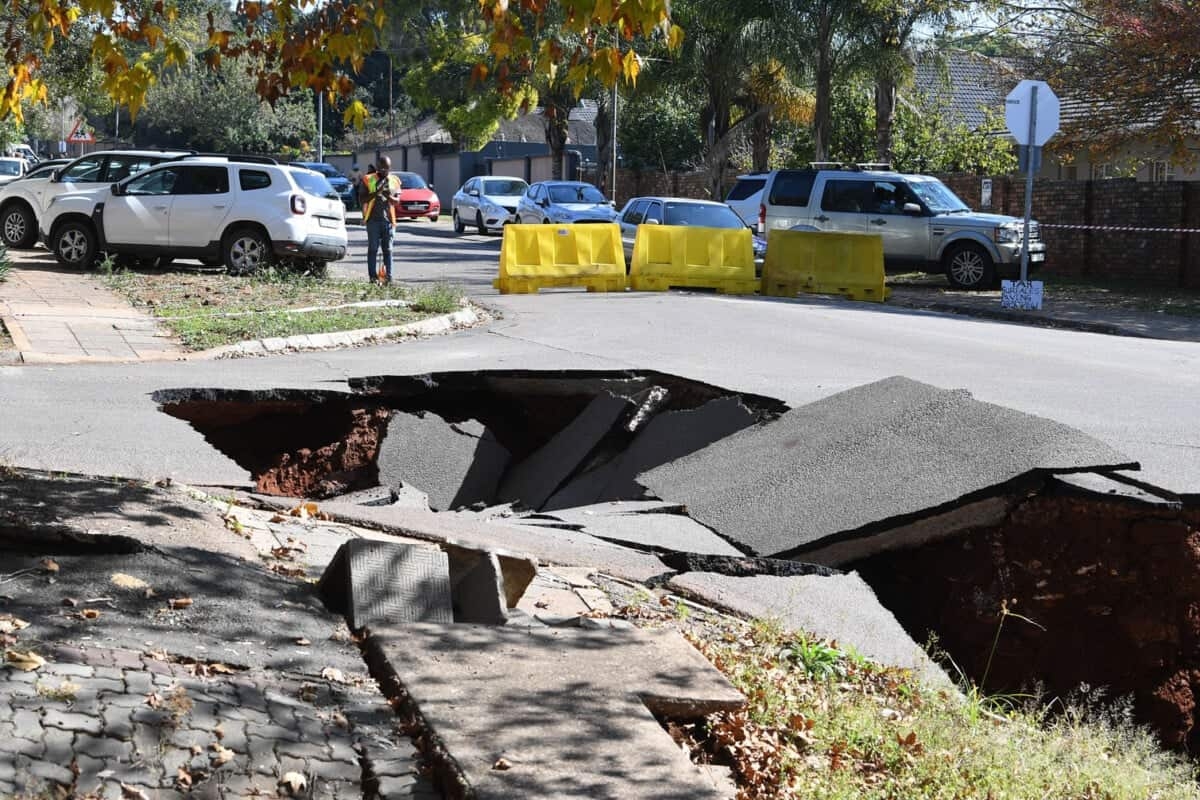 Centurion's sinkhole problem digs deeper hole in city's pockets
