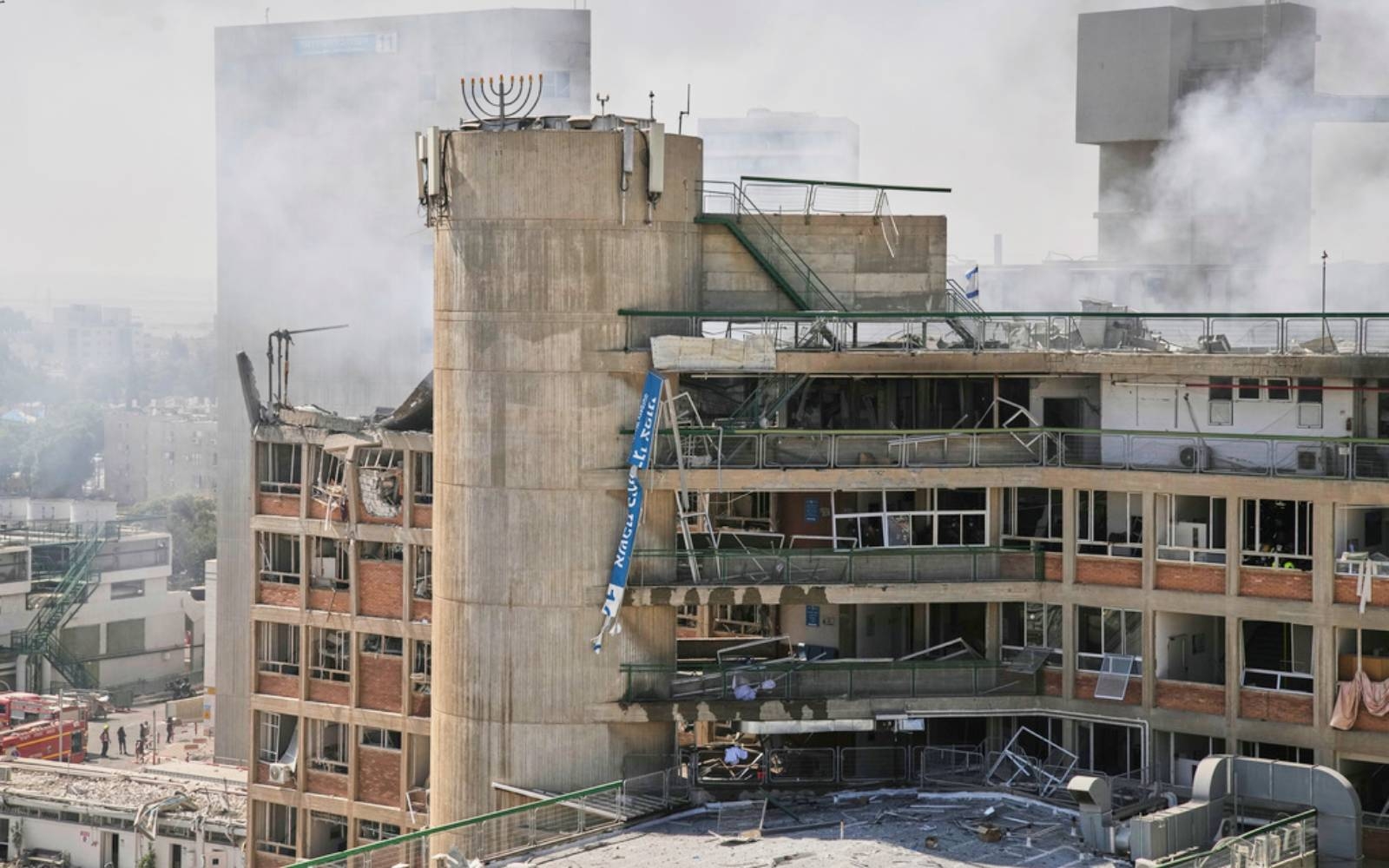 Iran says ‘main target' of attack that hit Israel hospital was military site