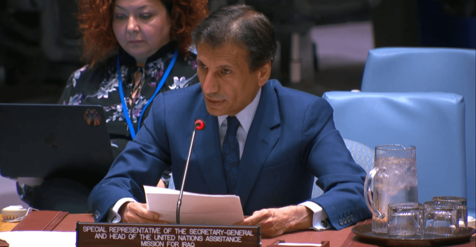 Ex-diplomat criticizes UN briefing for ignoring Iraq's crises
