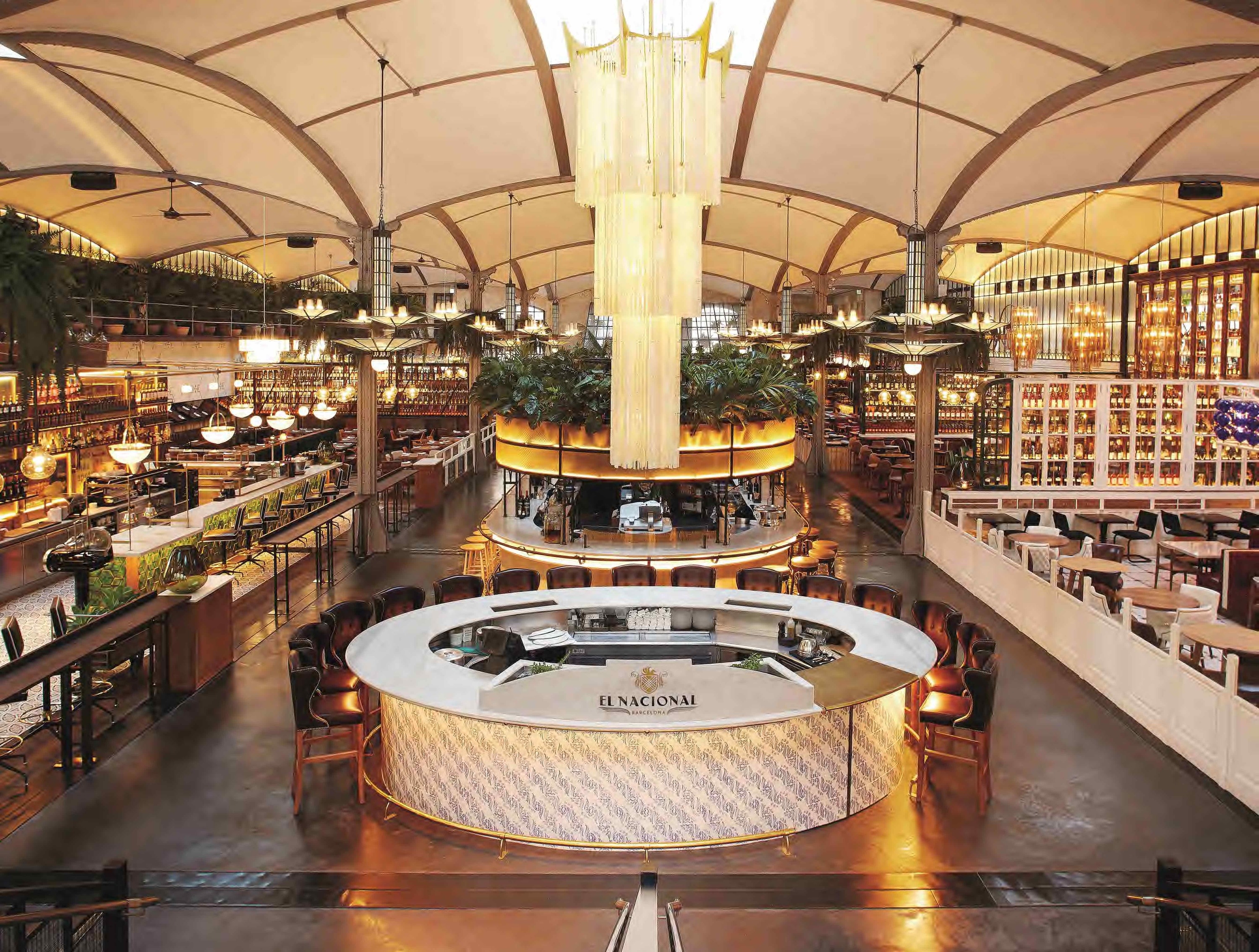 El Nacional Barcelona: a restaurant that used to be a theatre, a factory and a car park