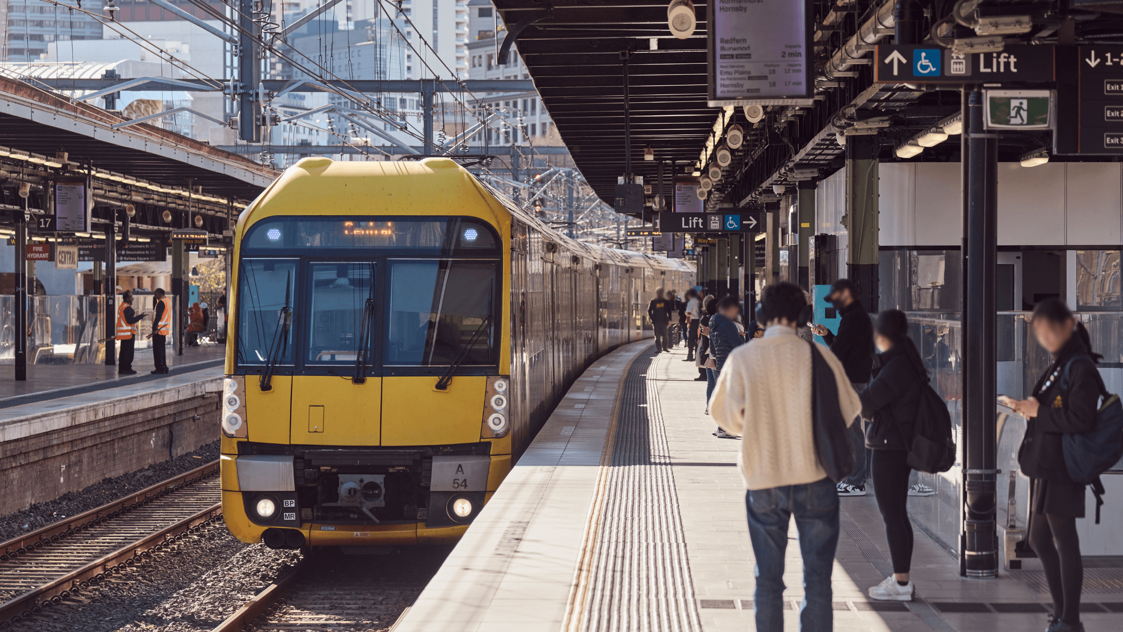 These are the most punctual train lines in Sydney