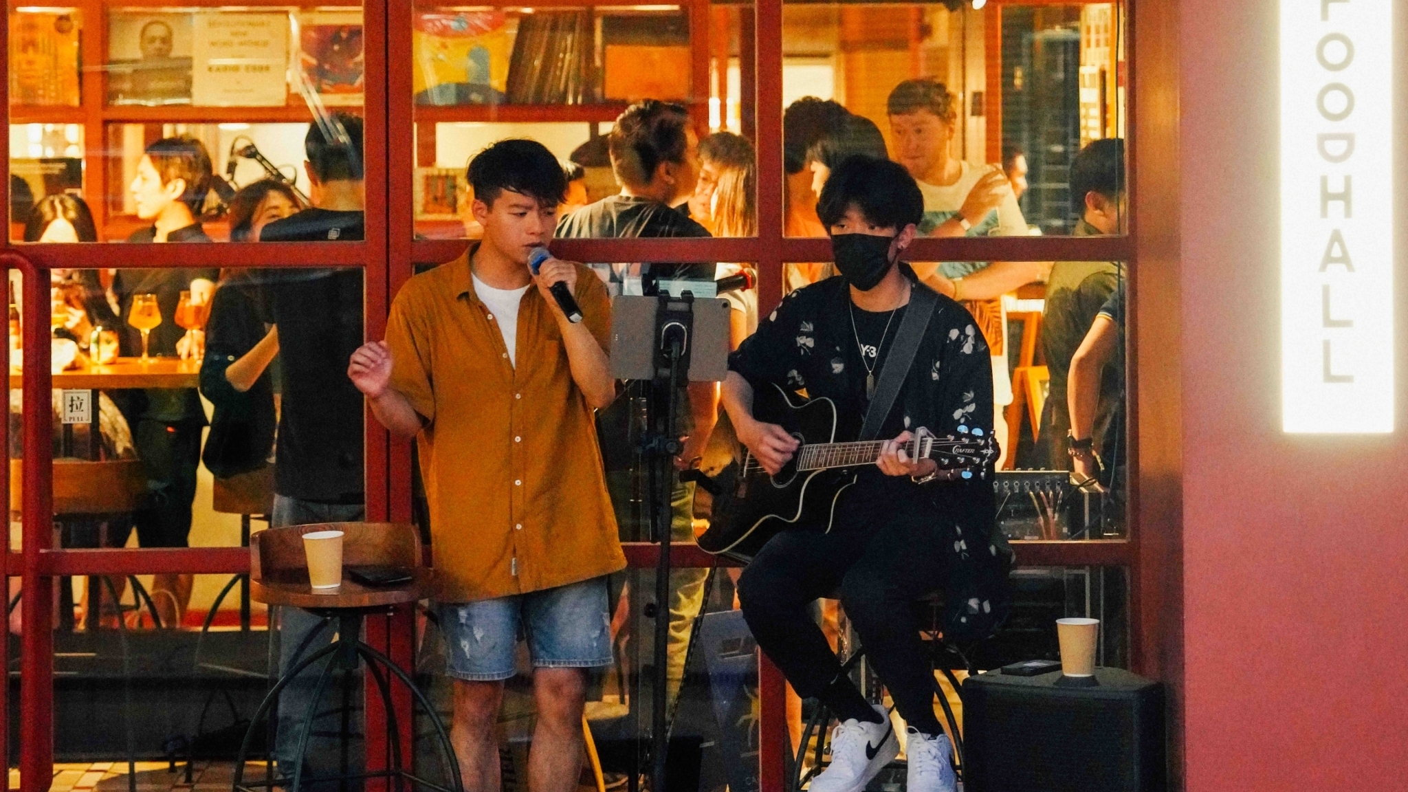 Eaton HK is hosting a one-night-only beer party with live band karaoke